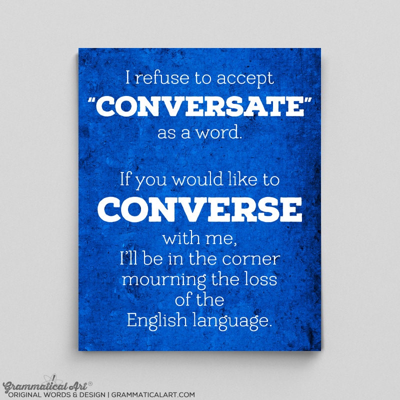 Editor English Teacher conversate is NOT a - Etsy