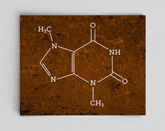 National Chocolate Day Chocolate Molecule Chemical Structure Print Chocolate Lovers Gifts Ideas Chocolate Chemical Structure Nerdy Gift Idea