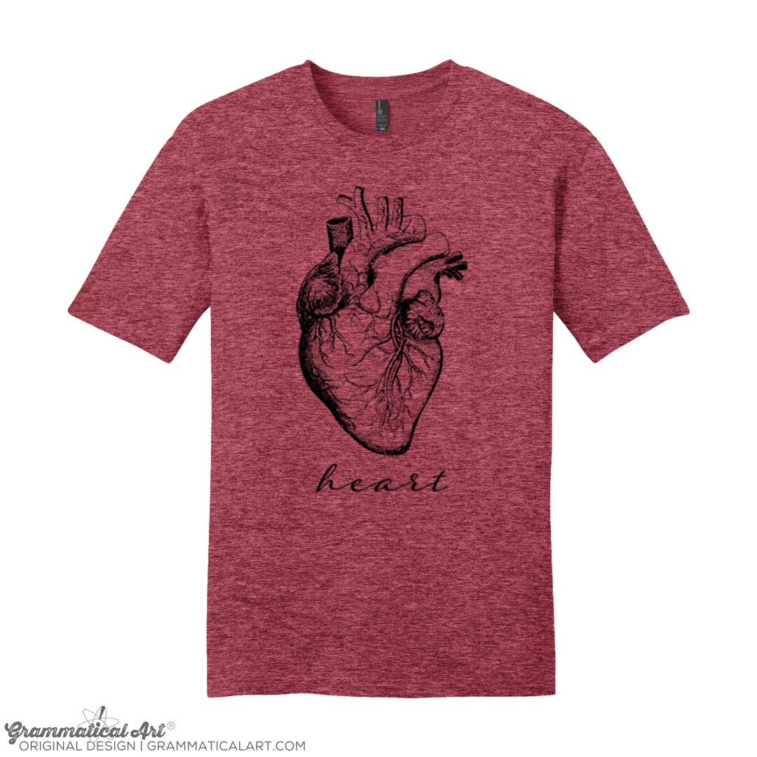 【DISCERNMENT】Steric heart line half T-shirts il_1080xN.1188562657_2wqs.jpg