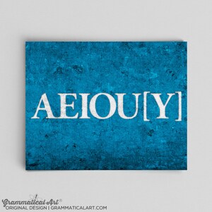 Bookish Gifts, Bookish Art Print, Printable Poster, Grammar Poster, Digital Download, Digital Print, Gifts for Her, Editing Gift Ideas