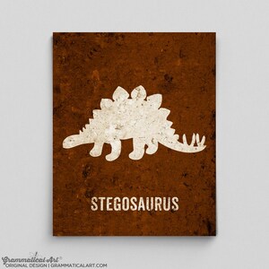 Decorações de dinossauros, decoração de dinossauros para meninas, decoração de dinossauros para adultos, impressões de dinossauros nerd, ideias de presentes para arqueólogos