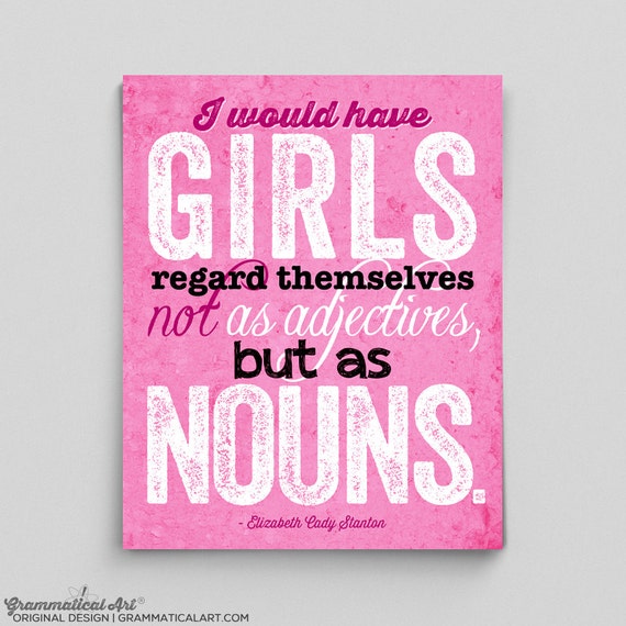 Inspirational Quote for Girls Typographic Print English Quotes | Etsy
