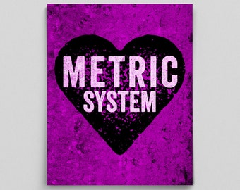 Sistema métrico Póster Ciencia Imprimir Regalo Maestro Regalos para Maestros Aula De Ciencias Póster Laboratorio Póster Matemáticas Póster Matemáticas Imprimir Regalos