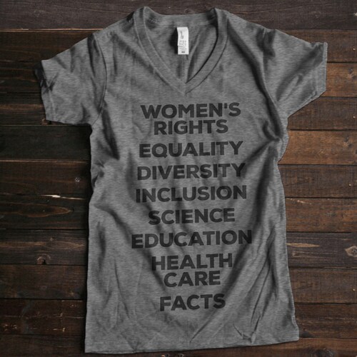 Womens Rights Shirt Womens March Shirt Womens V Neck Fight Etsy