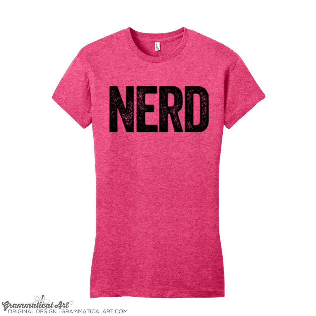 Nerd Shirt Nerdy T-shirt Science Geekery Video Game Shirt