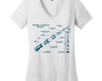Aerospace Engineering Gifts for Engineers Space Travel Shirt Outer Space Shirt Space Tshirt Space Shirt Saturn Apollo Shirt Space Blue Print