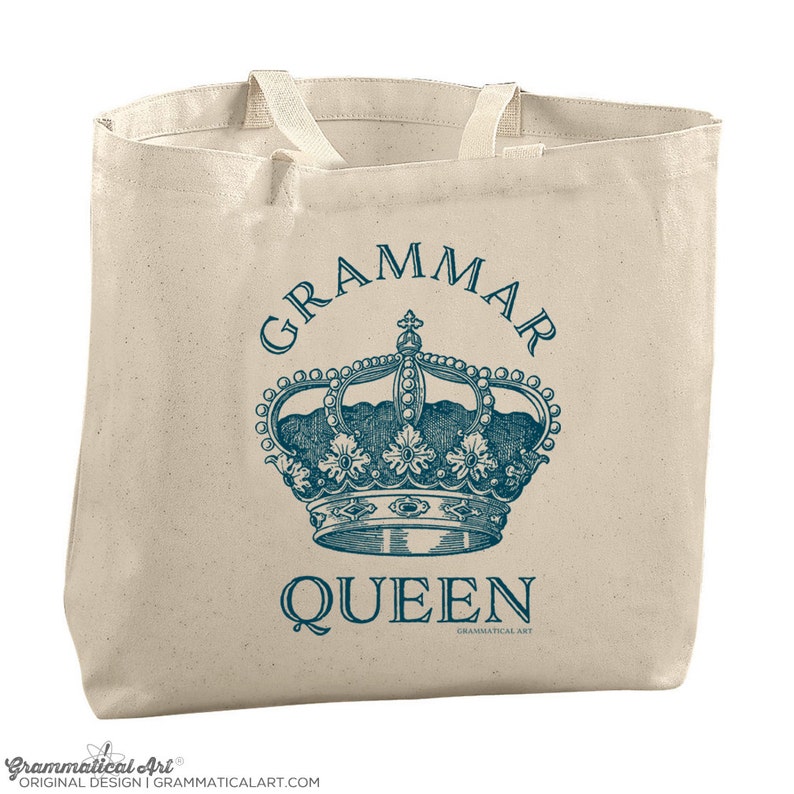 Grammar Queen Tote Bag