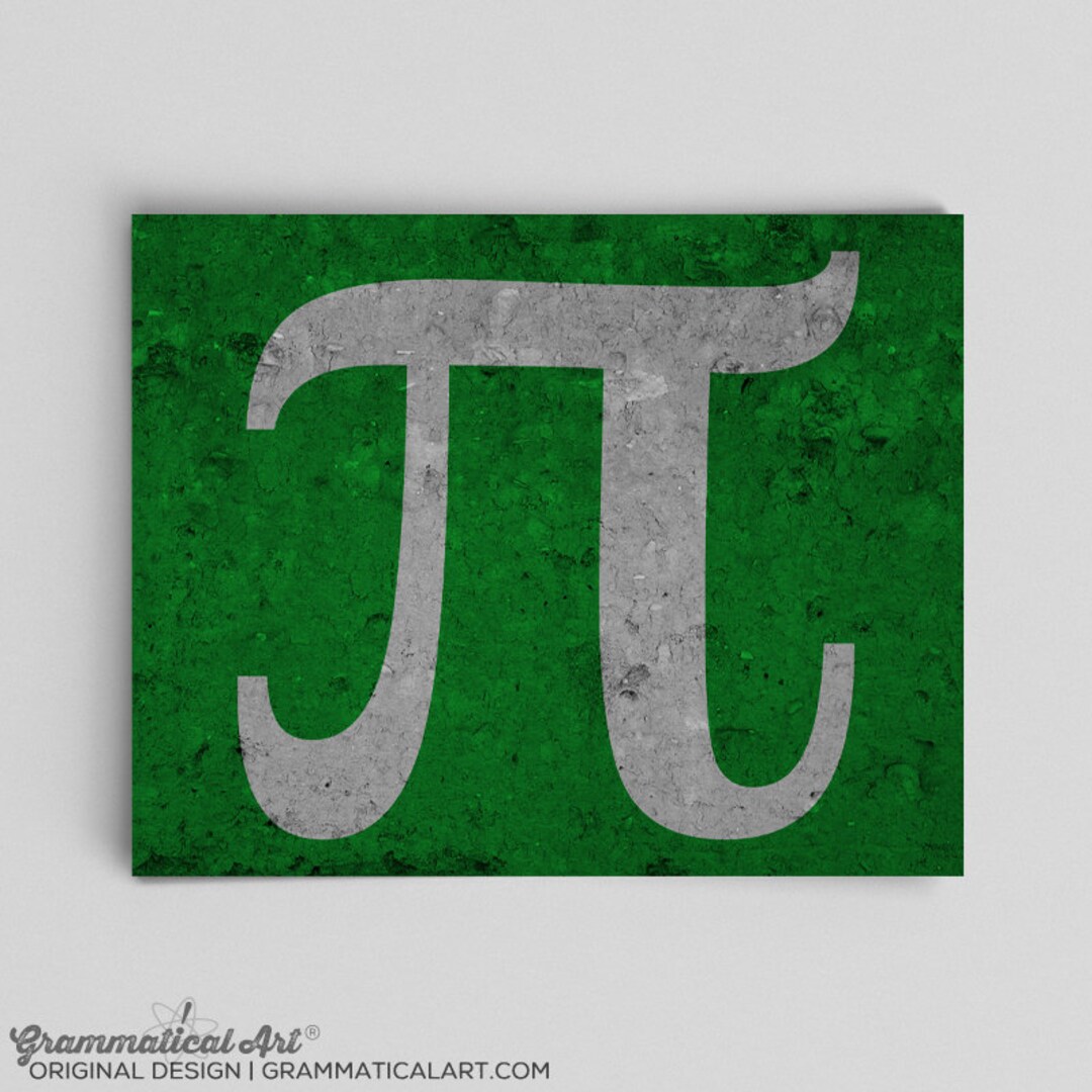 Pi Day Mathematics Mathematical Art Math Posters Math Art Etsy