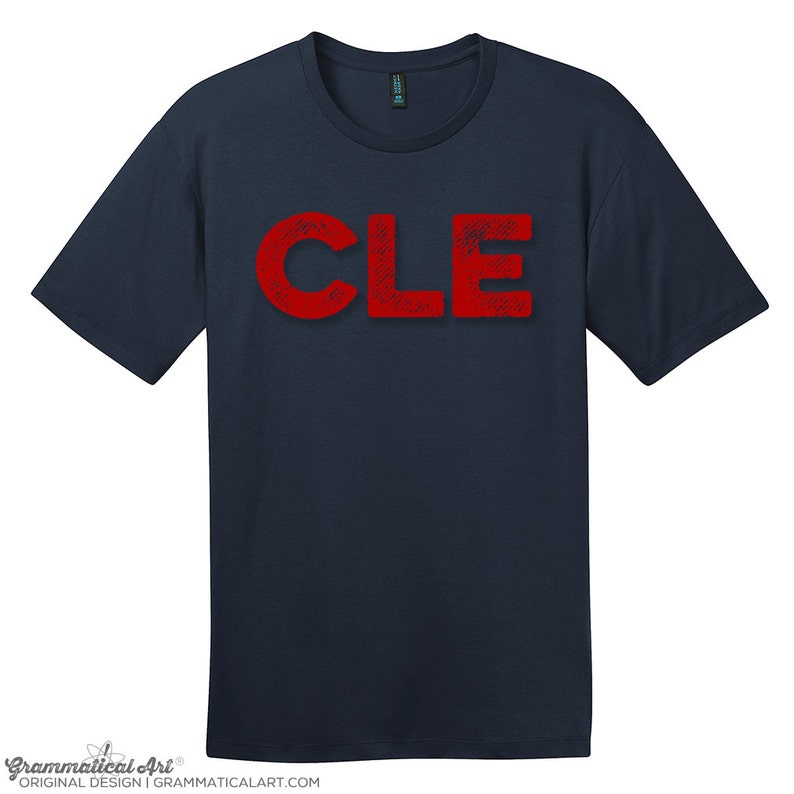 V Neck T Shirt CLE Shirt Cleveland Tshirt Cleveland T-shirt - Etsy