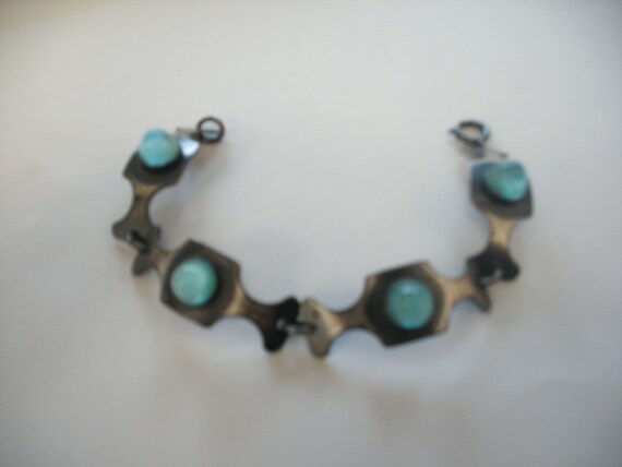 Vintage Modernist Bracelet Mid Century Modern Sign