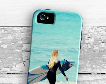 Surf iPhone 8 Case - iPhone 8 Plus Cover  iPhone 7 Case - Surf iPhone - Ocean Beach iPhone 7 Plus Case -  iPhone 6s Case Beach Cover