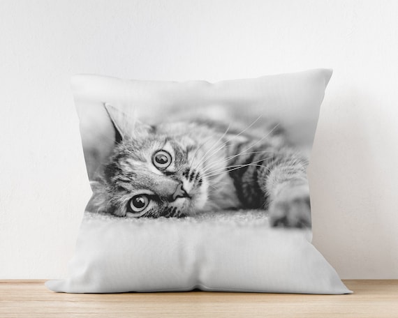 Cat Pillow Cover Kitten Pillow Case Cat pillow cases | Etsy