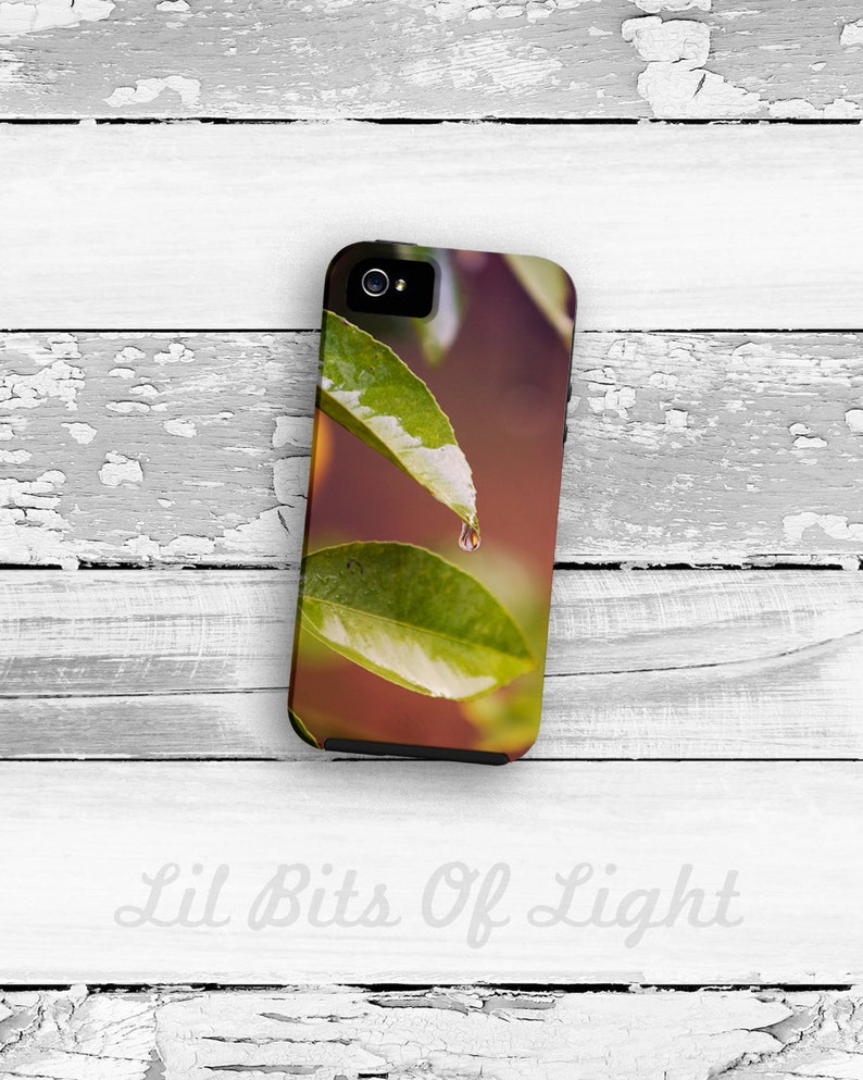 iPhone 6 Case Green Leaf iPhone 8 Plus Case iPhone 6s Case iPhone 6s Plus Cover Waterdrop iPhone 8 Case Lemon Tree iPhone 5 Case