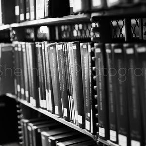 NY Photography - Library Book Photo - Book Photography - Book Lovers - Black and White NY Photography - NY Public Library - Book Photo Art