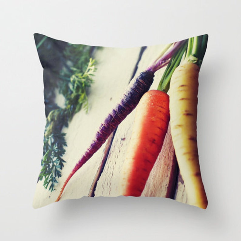 Vegetable Pillow Farm Pillow Food Pillow Carrot Pillow Case Kitchen