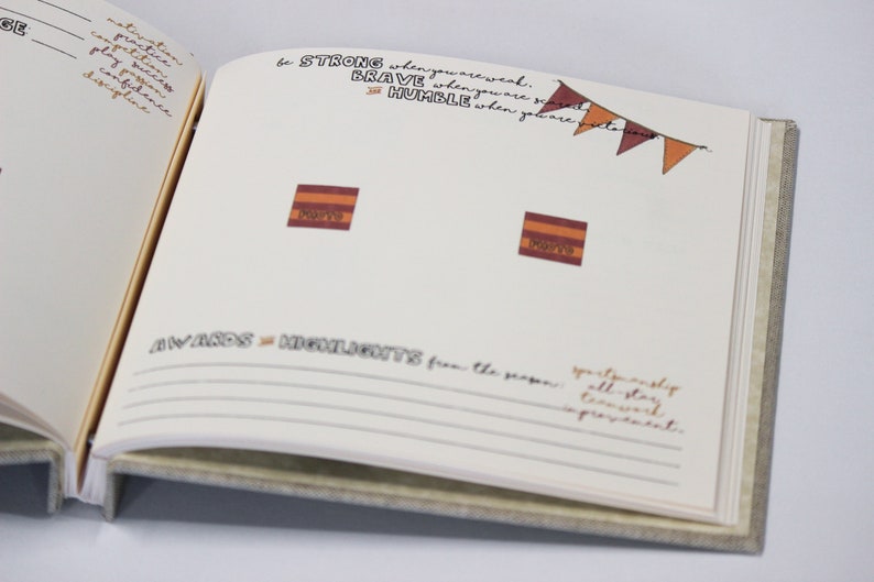 Football Sports Journal Team Photo Book Sports Book Sports Etsy