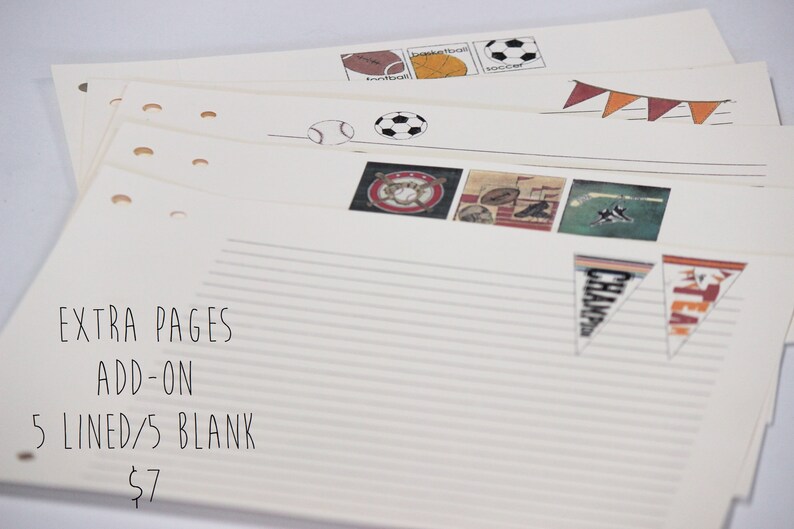 Football Sports Journal Team Photo Book Sports Book Sports Etsy