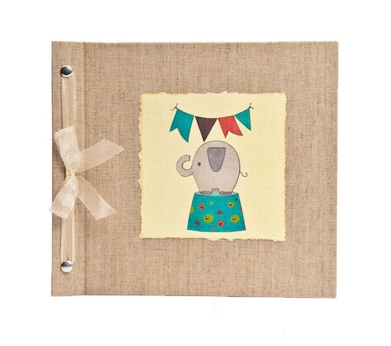 elephant baby memory book