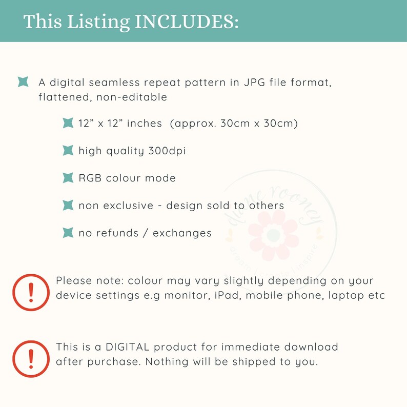 Western Patchwork Seamless Pattern für Stoff Herz Quilt Block Pink Orange Weiß Digital Download Bild 7