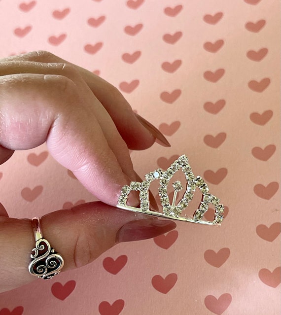 Diamond top dog tiara