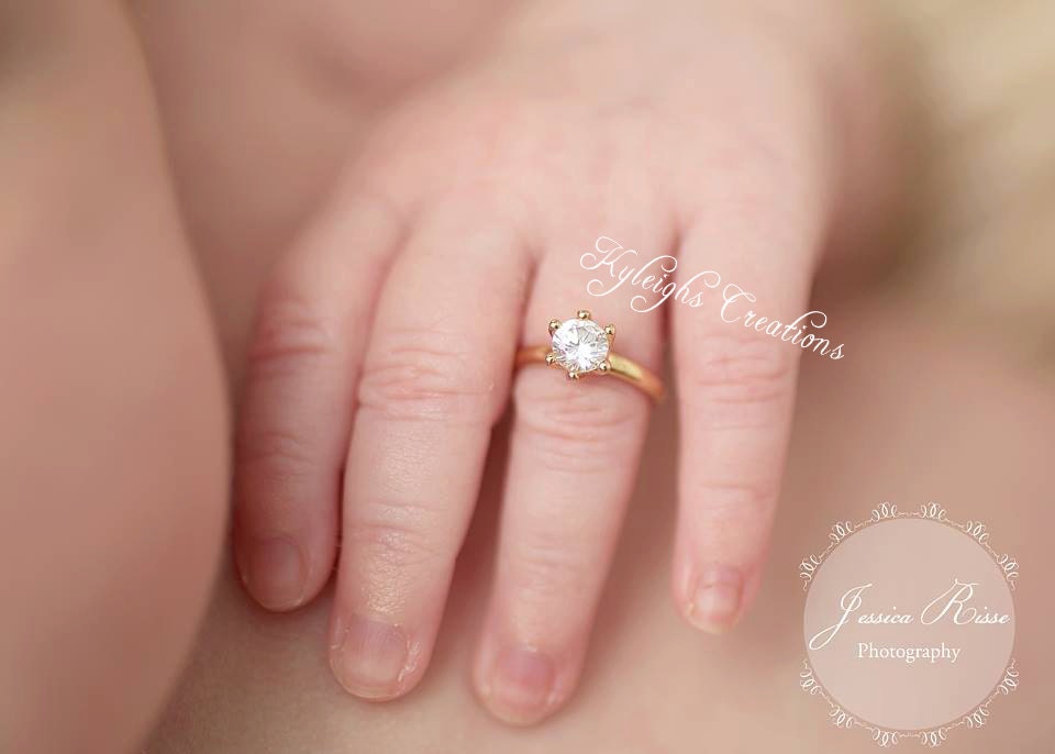 Baby diamond ring price clearance