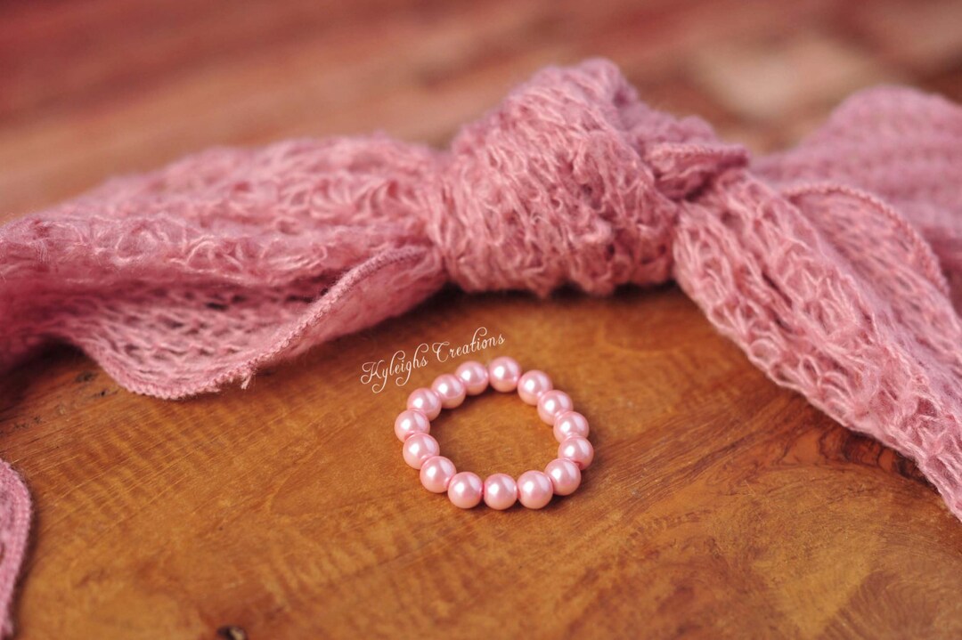 Pink Baby Bracelet Baby Girl Jewelry Pearl Bracelet Etsy