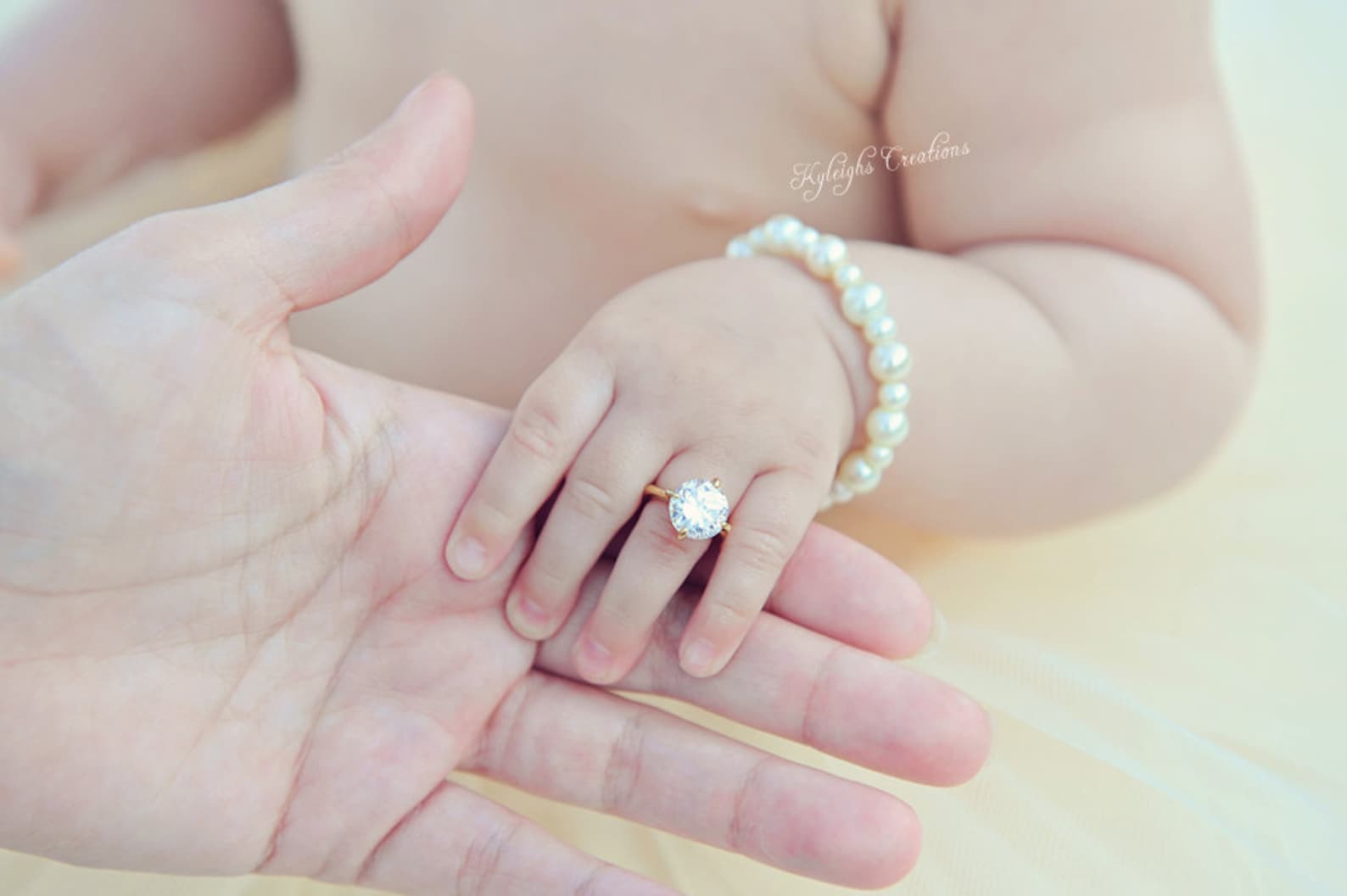 24 Month GOLD Baby Girl Ring Baby Ring Baby Jewelry Gold Etsy