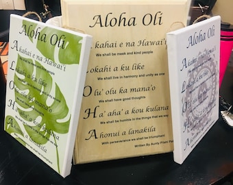 8x10 Aloha Oli