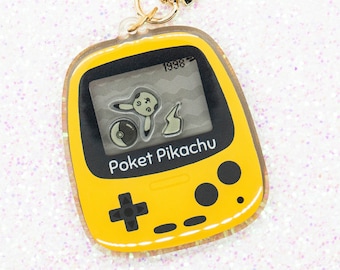 Pocket Mouse Shaker Acrylic Keychain