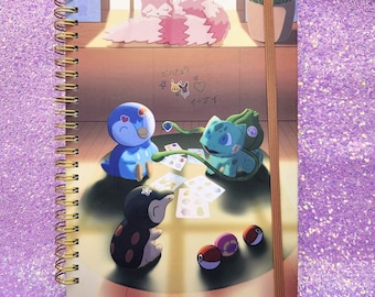 Happy Monsters Illustration Hardcover Sticker Book
