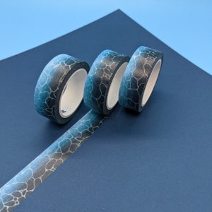 Seas the Day  Ocean Water Washi Tape 15 MM Bullet Journaling Decorative Planner Style Aesthetic Mermaid
