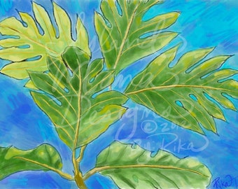 Breadfruit Leaves *Digital Downloads