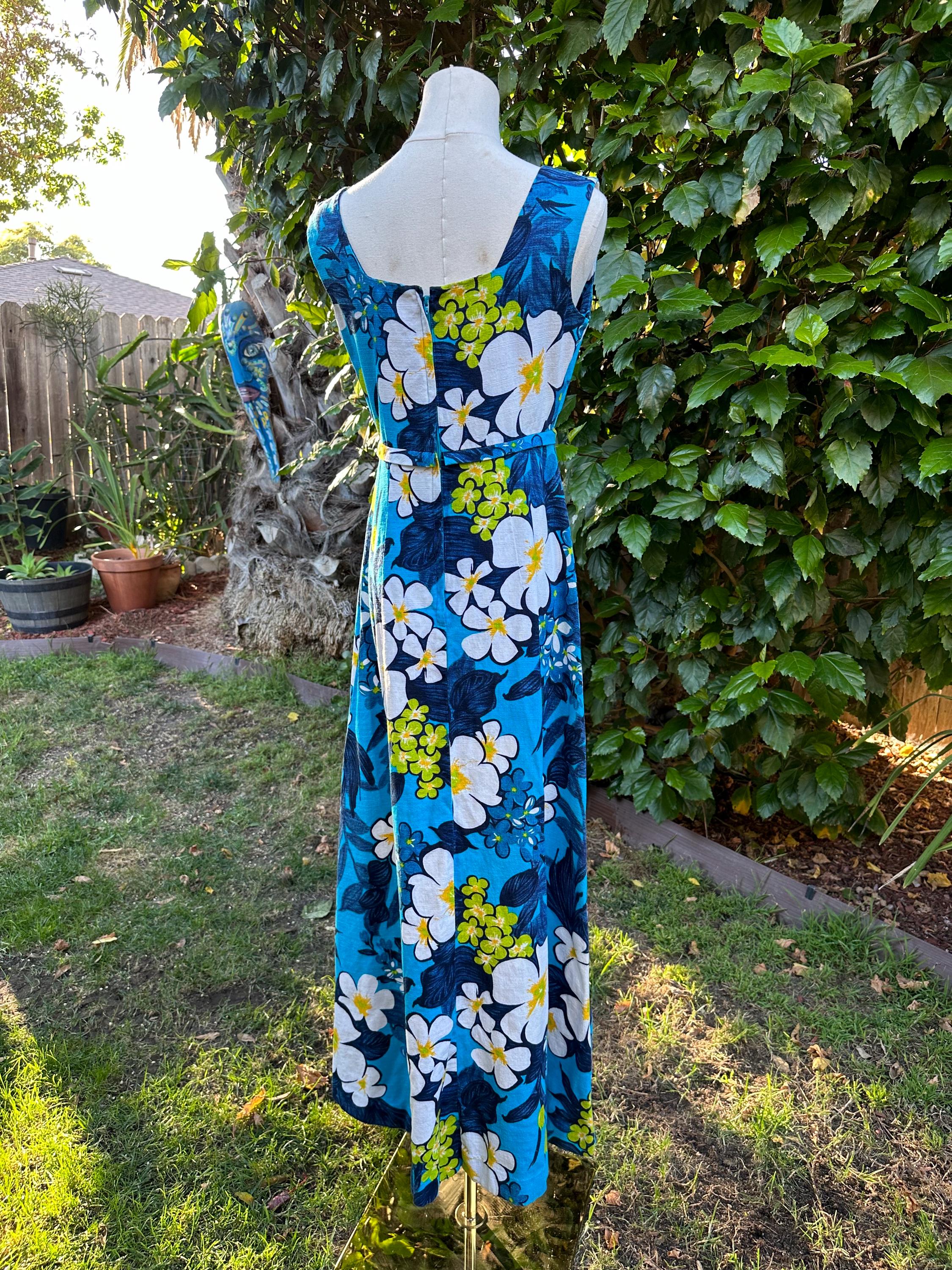 1950年代のヴィンテージアロハドレス - Etsy 日本
