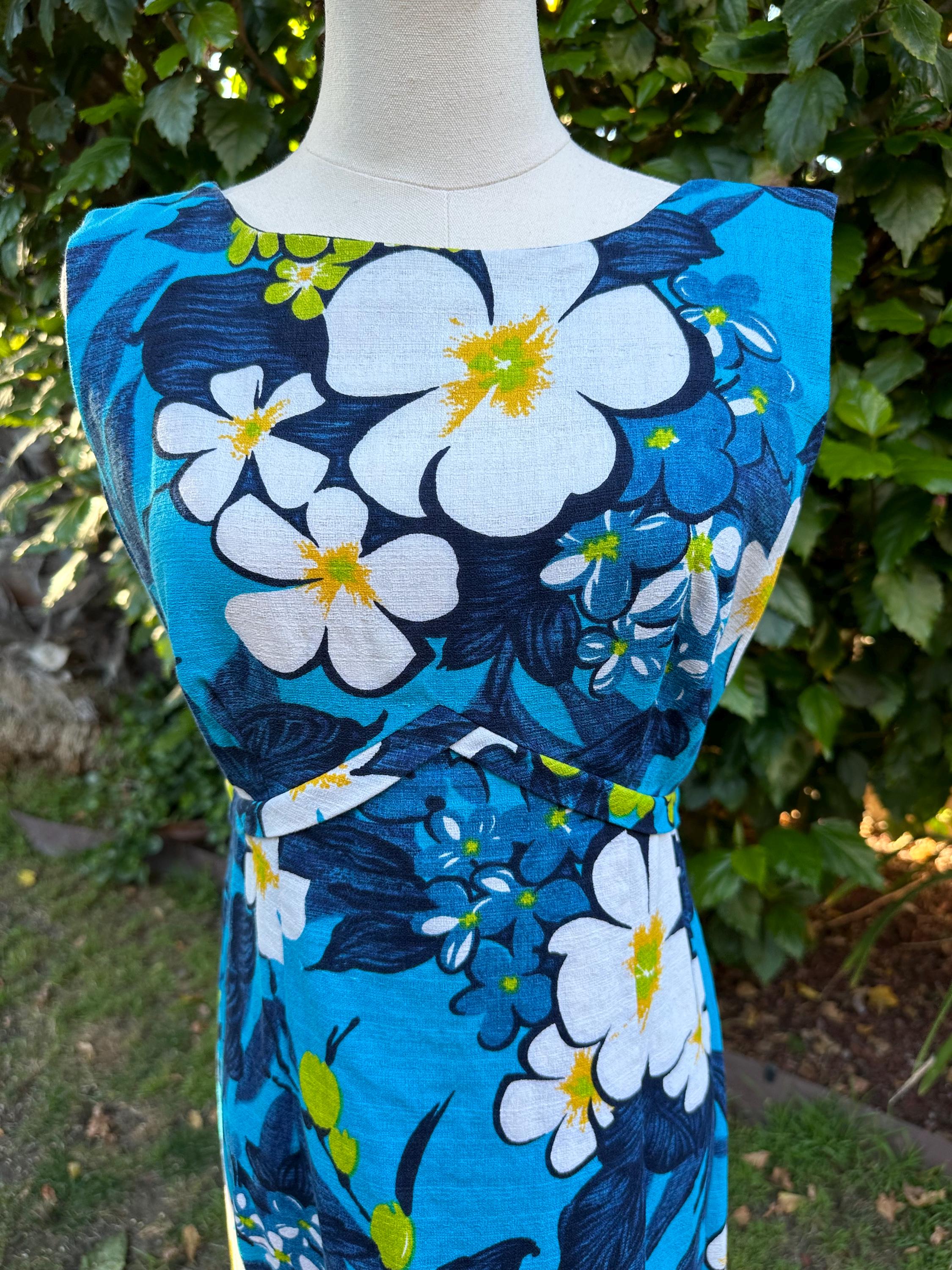 1950年代のヴィンテージアロハドレス - Etsy 日本