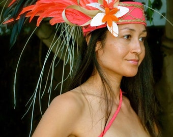 Tahitian headband custom