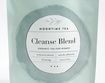 Organic Cleanse and Detox Tea, 30 Tea bags