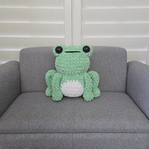 PLUSHIE: Crochet Frog Amigurumi