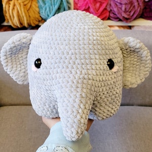 PLUSHIE: Crochet Elephant Amigurumi
