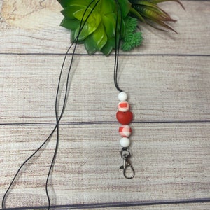 Teacher Lanyard, Student Lanyard, Silicone Bead Lanyard