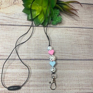 Teacher Lanyard, Student Lanyard, Silicone Bead Lanyard