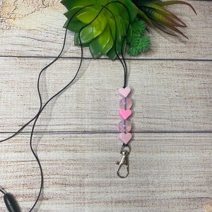 Teacher Lanyard, Student Lanyard, Silicone Bead Lanyard