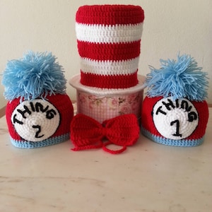 Dr Seuss inspired crochet collection