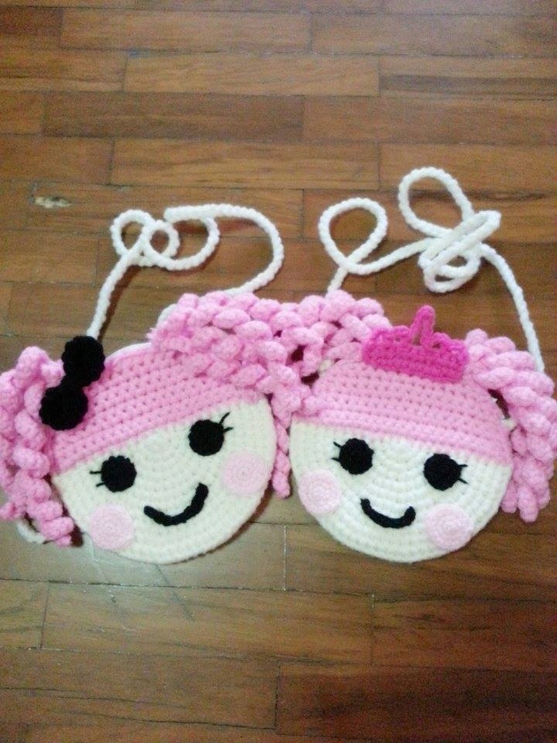 Little boy/girl crochet purse image 5