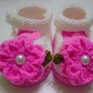 Princess Crochet Baby Shoes - Etsy