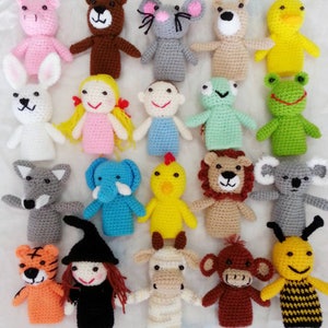 Crochet finger puppets for kids image 3