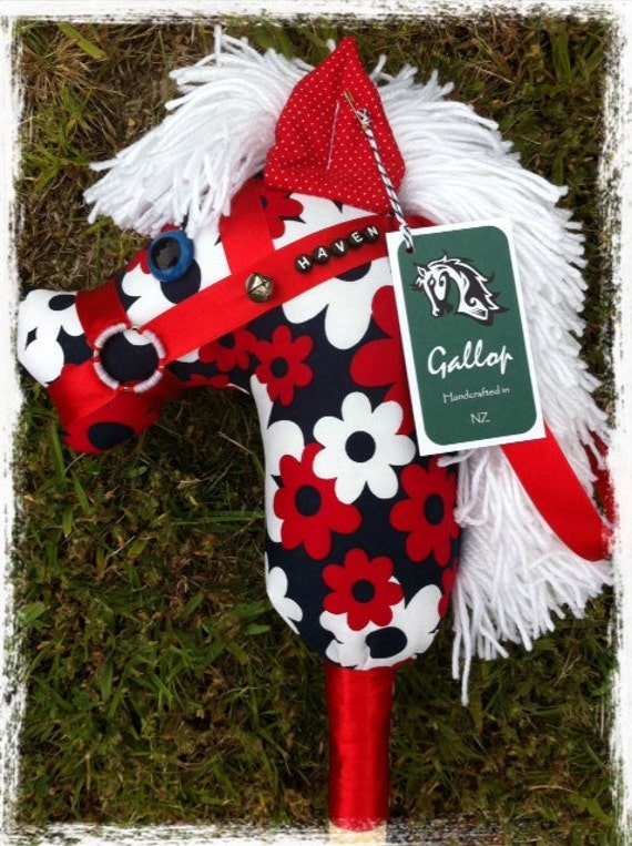Items similar to Hobby Horse Stick Horse Handcrafted