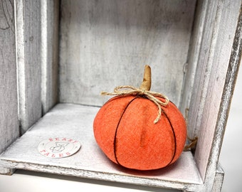 Primitive Handmade Pumpkin OOAK