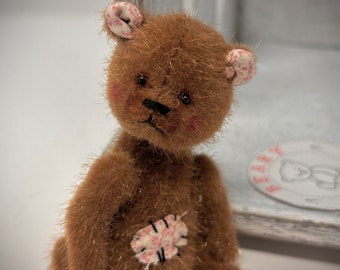 Vivian -  Miniature Collectable Teddy Bear