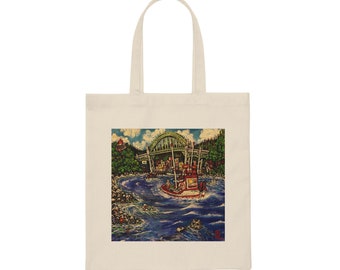 Newport, Oregon   Canvas Tote Bag