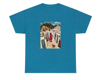 Wind In Her Hair    Unisex Heavy Cotton Tee